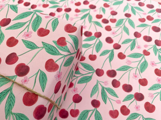 Cherry Wrapping Paper