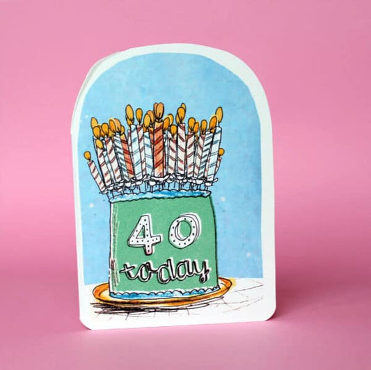 Birthday Candles Age Card