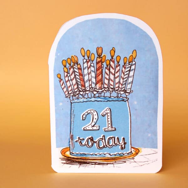 Birthday Candles Age Card