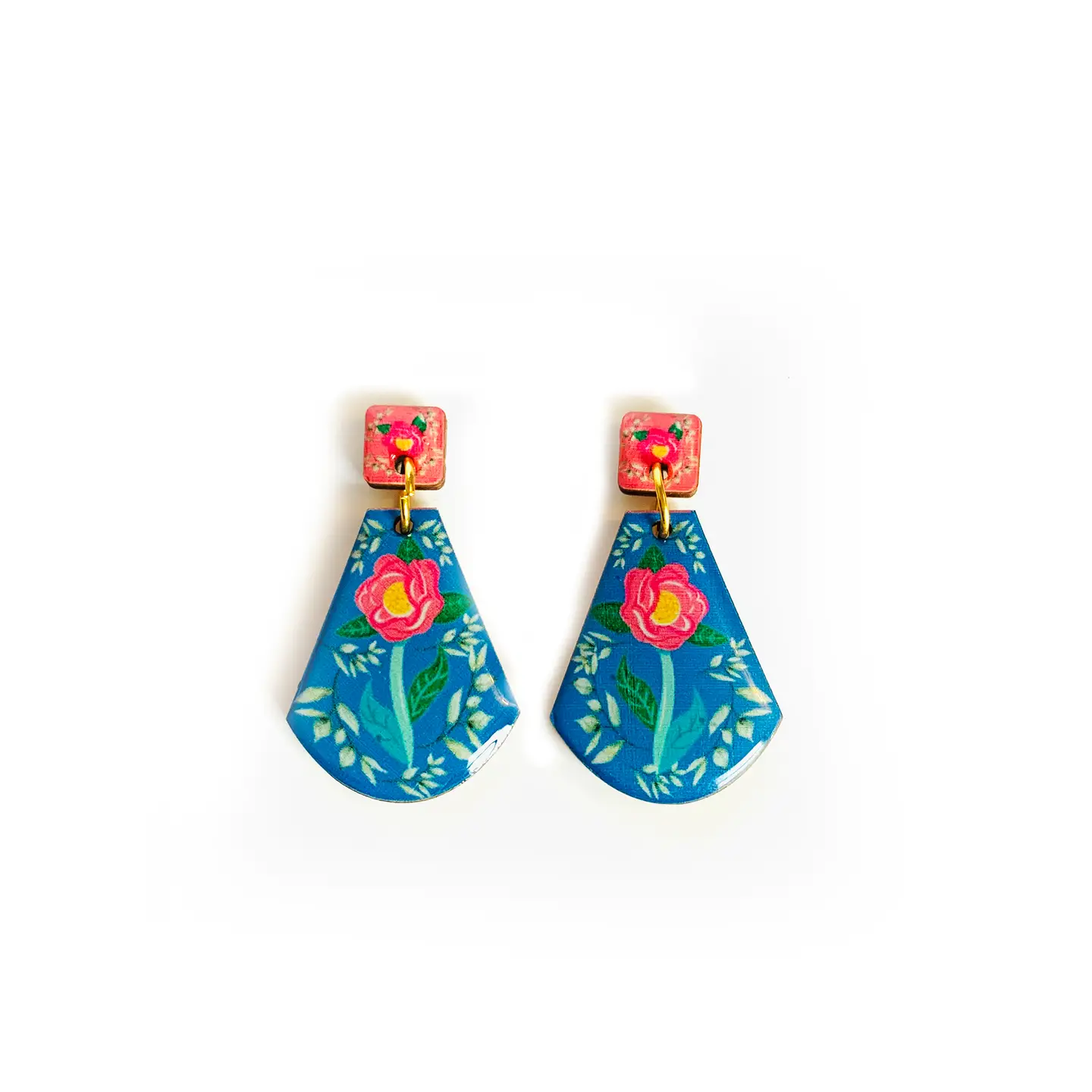 Floral Drop Earrings