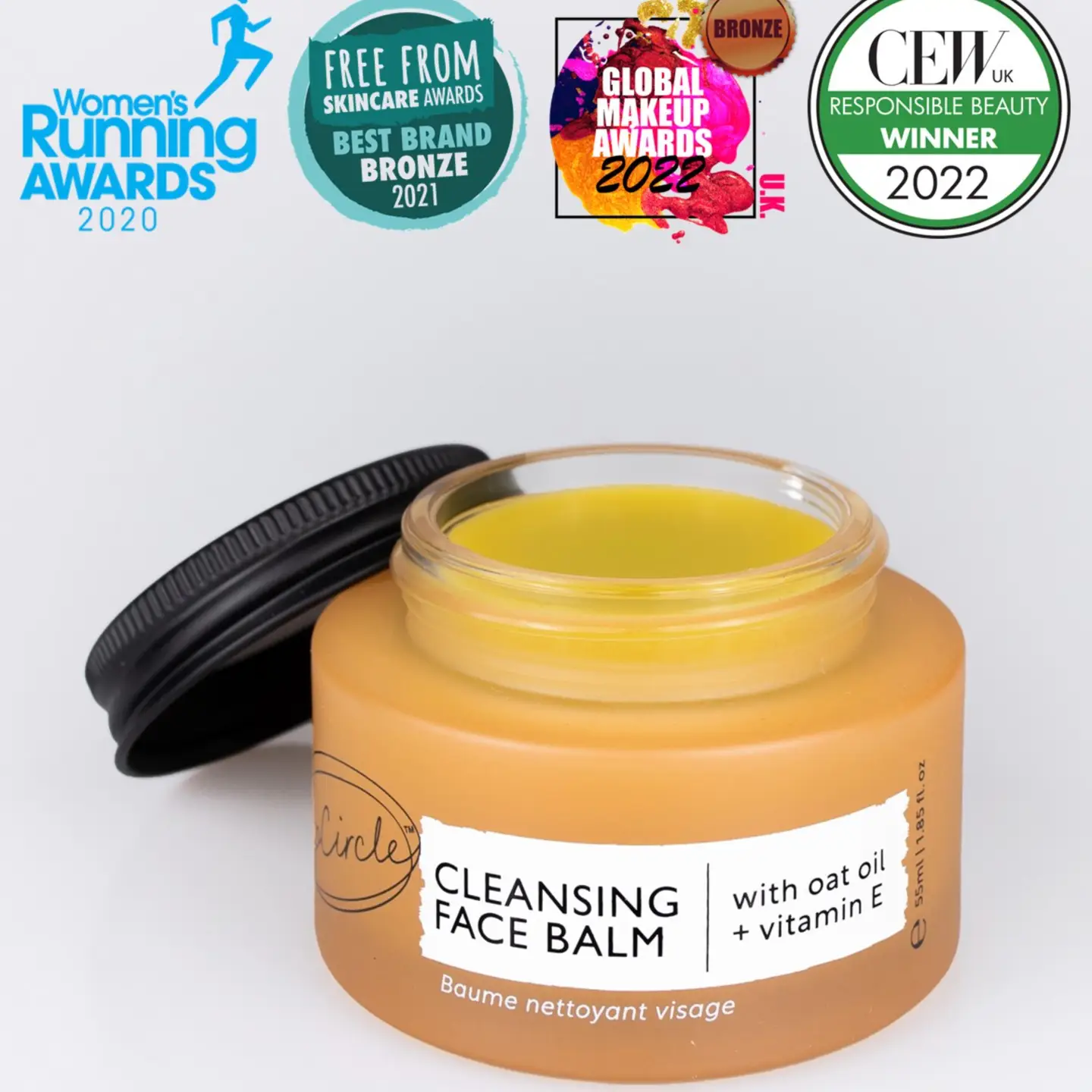 Cleansing face balm.  Organic.  Oat Oil and Vitamin E