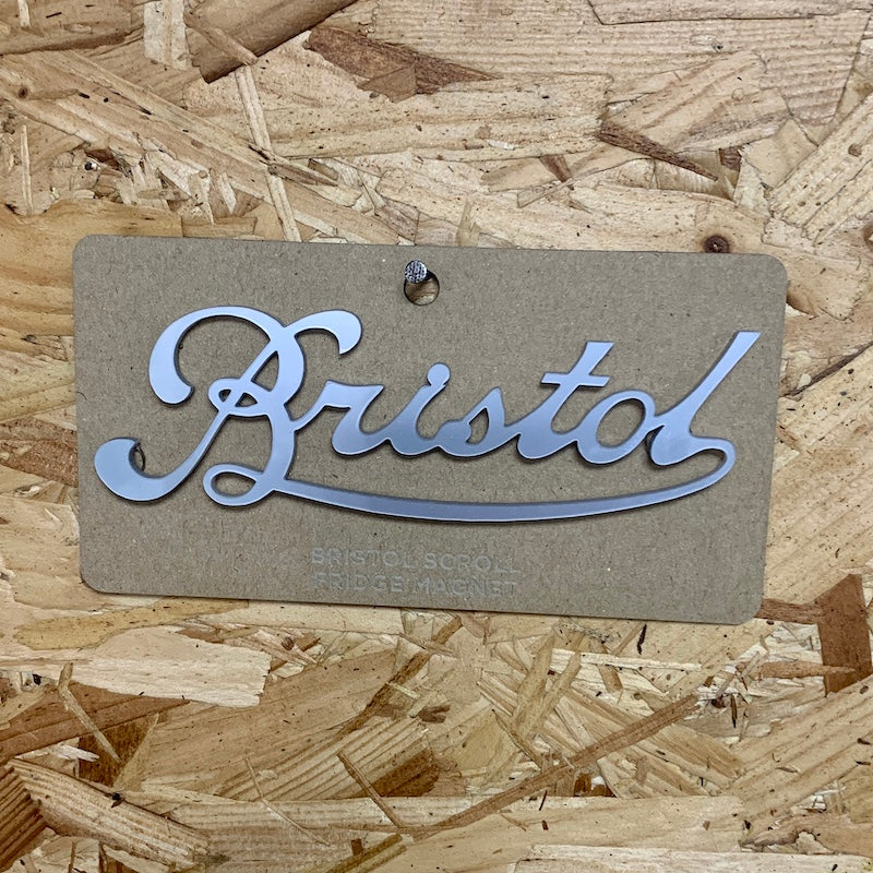Laser cut Bristol Scroll Fridge Magnet