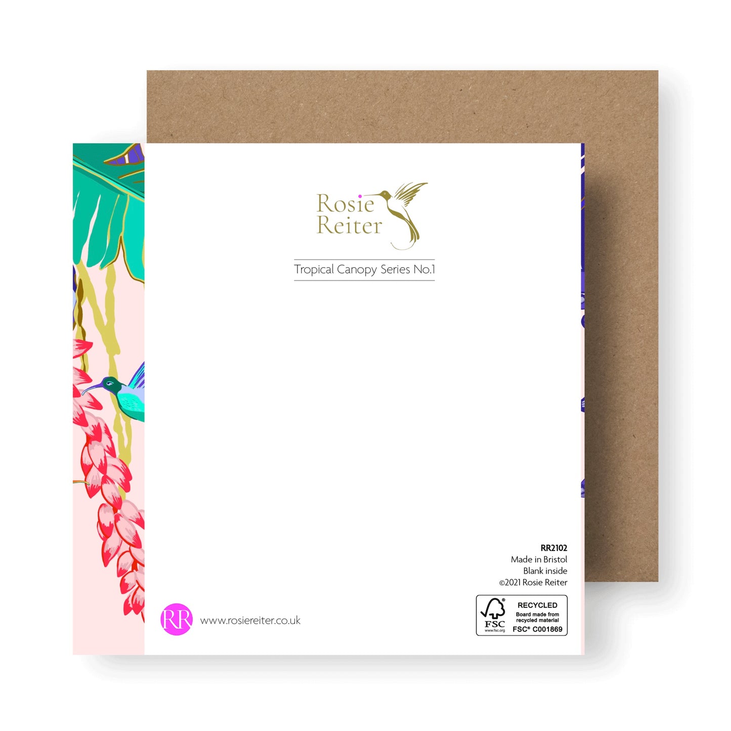 Tropical Canopy No 1 Card