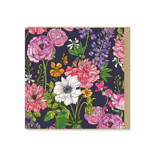 Colouful Floral Card