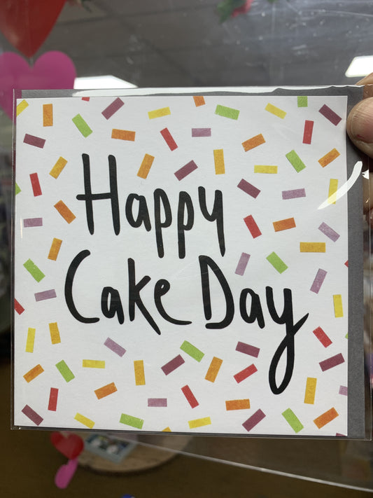 Happy Cake Day Card