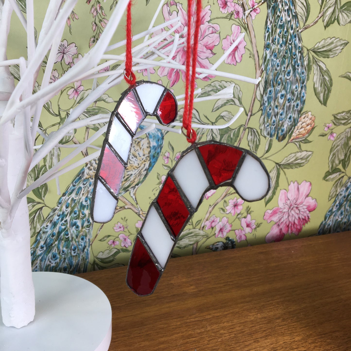 Deborah Hutchinson Candy Cane Hangings