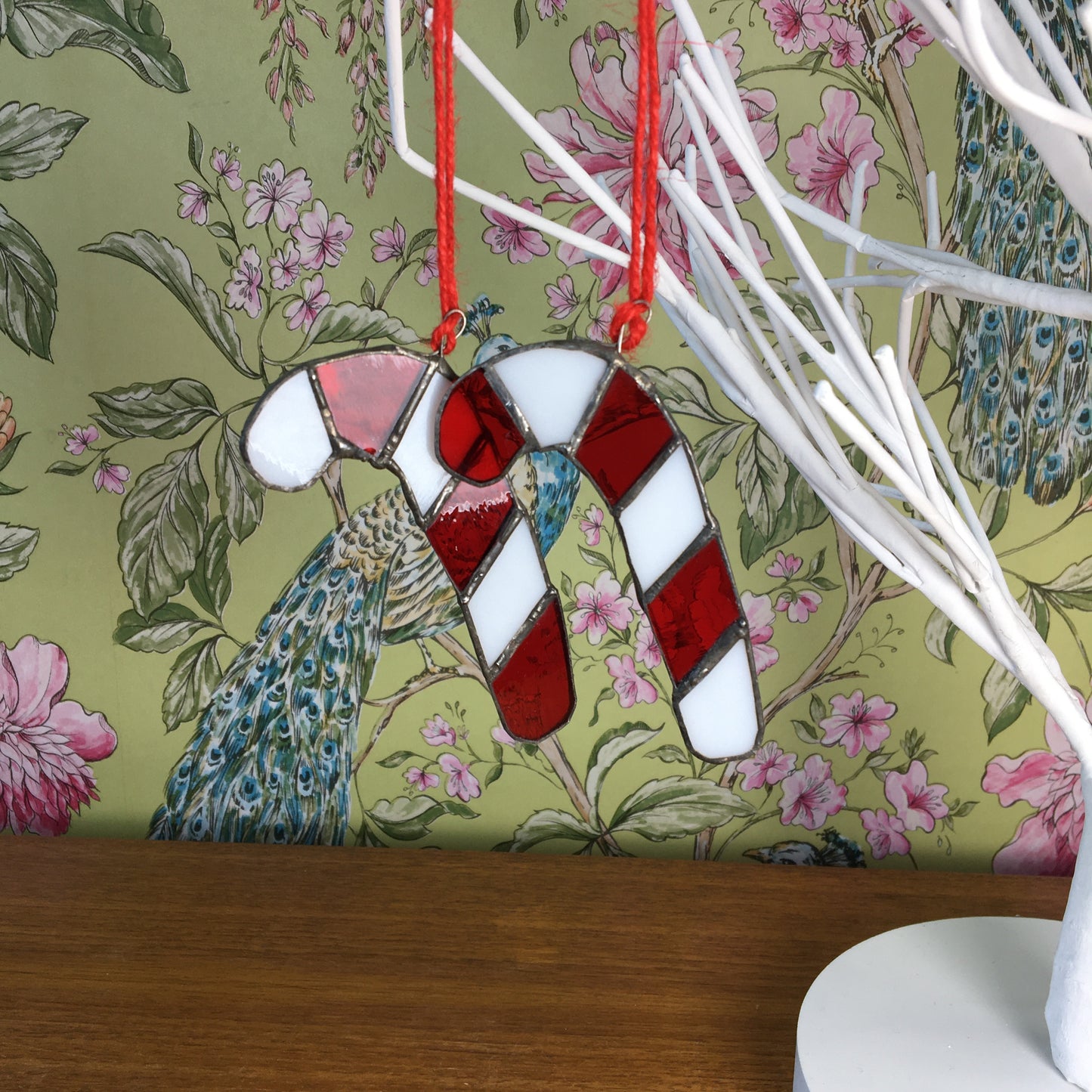 Deborah Hutchinson Candy Cane Hangings