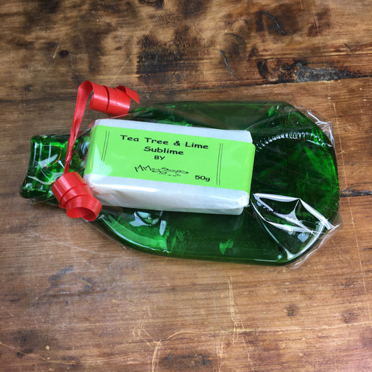 Small Green Bottle & Mmay Soap