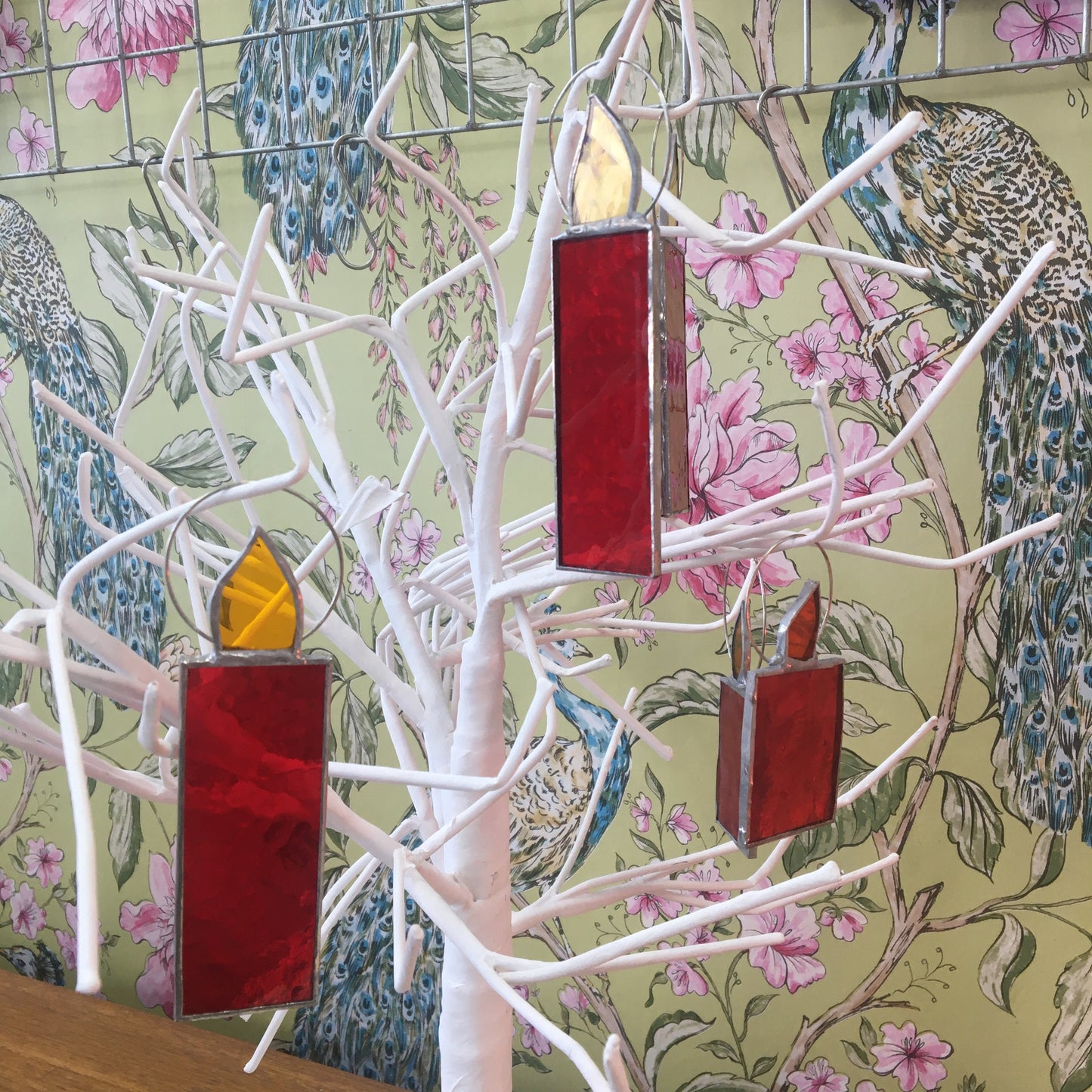 Christmas Candles - Red