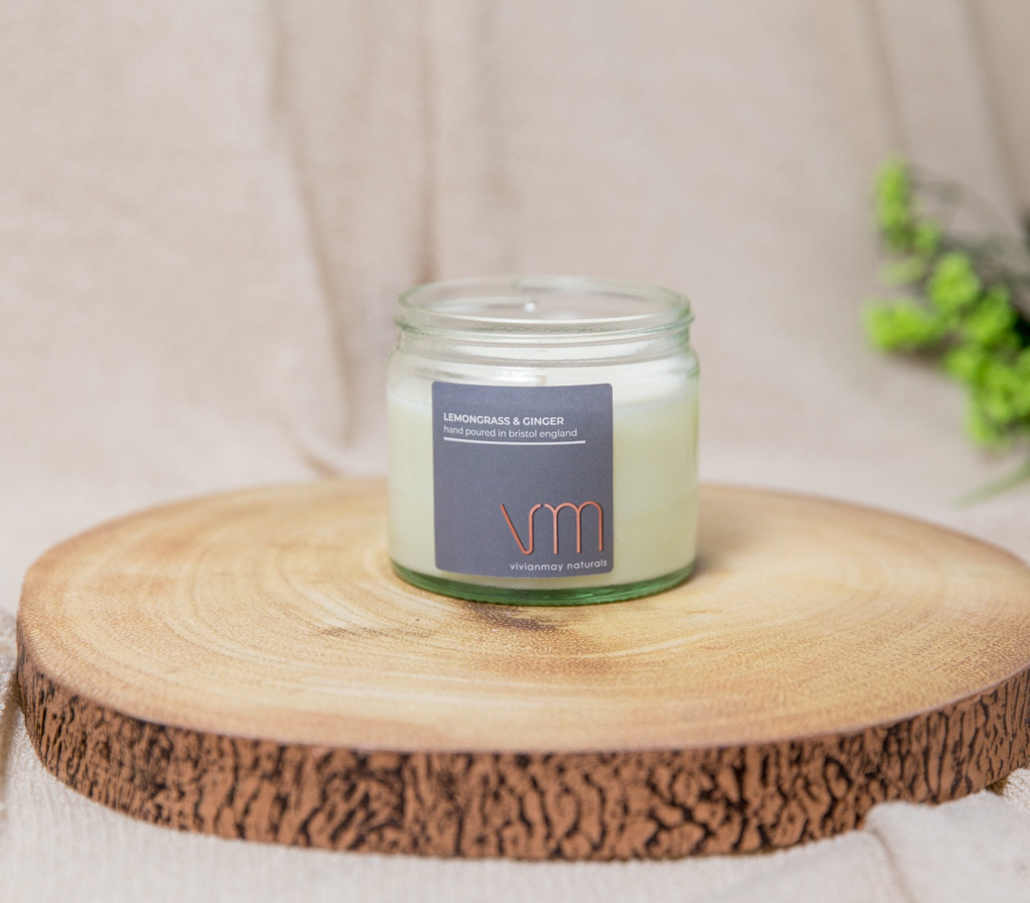 Lemongrass and Ginger Soy Candle
