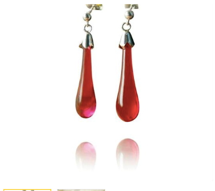 Bristol Ruby Drop Earrings