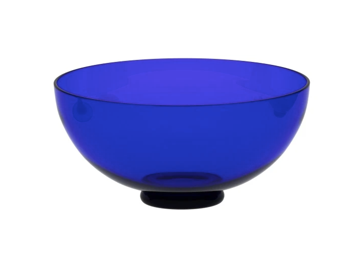 Bristol Blue Glass Medium Glass Bowl