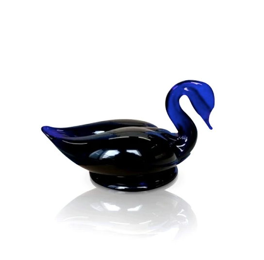 Bristol Blue Swan Sculpture