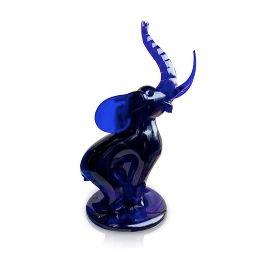 Bristol Blue Elephant Sculpture