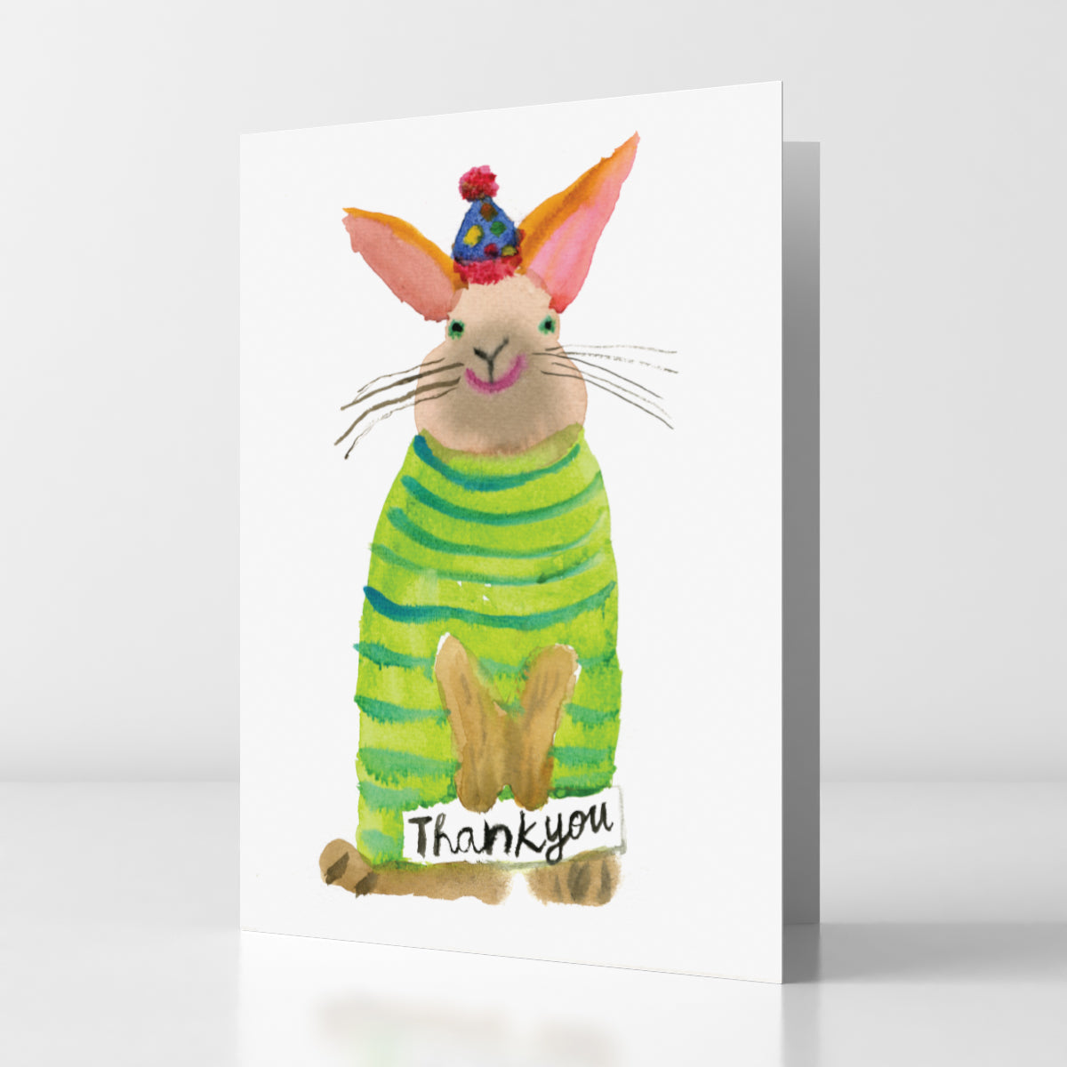 Rosie Webb Thank You Bunny card