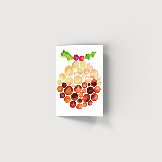 Rosie Webb Christmas Pudding Card