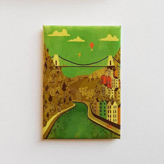 Emy Lou Holmes Clifton Suspension Bridge Magnet