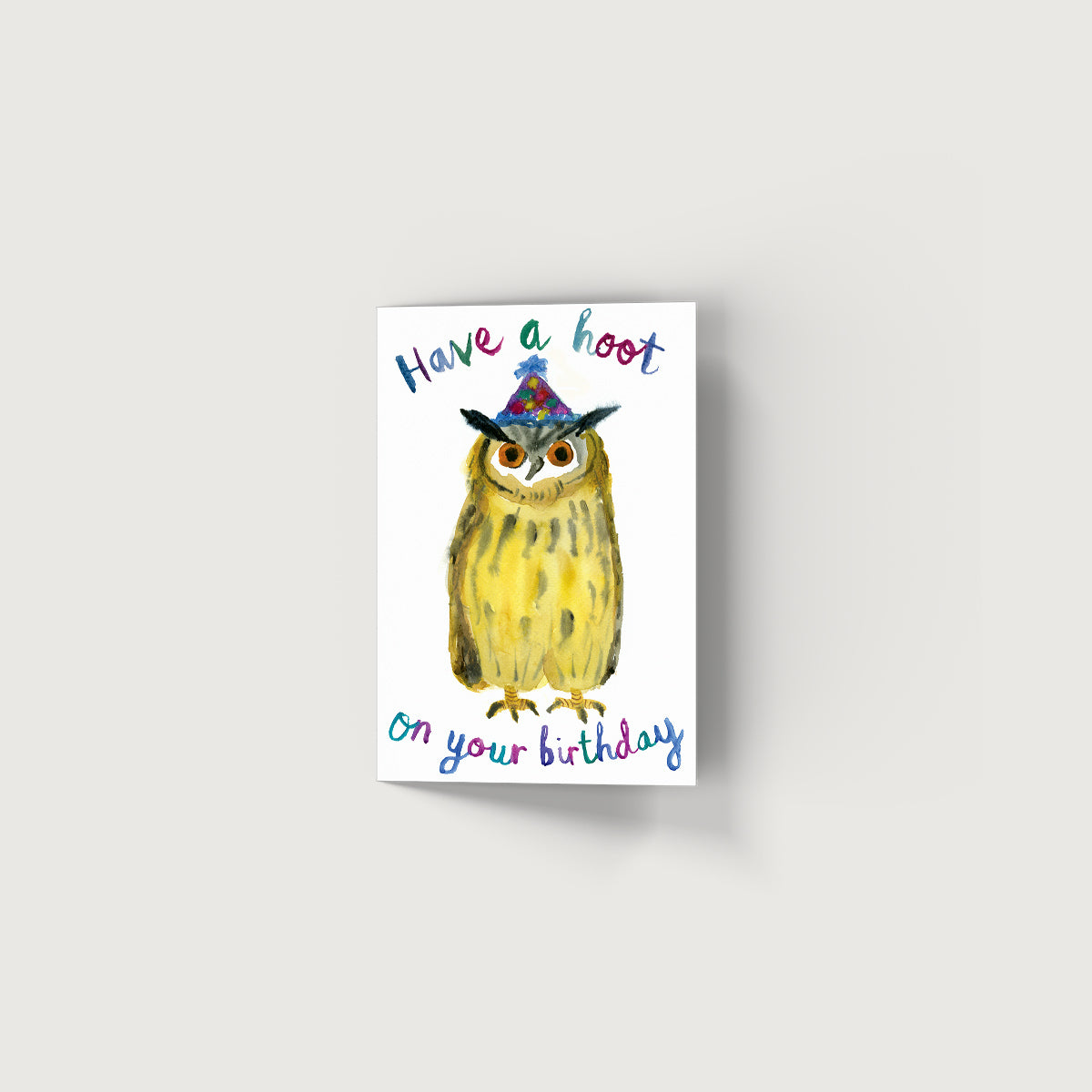 Rosie Webb Have a Hoot on your Birthday Card