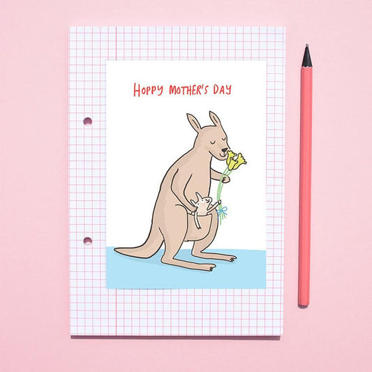 Sarah Ray Mothers Day Kangaroo Card