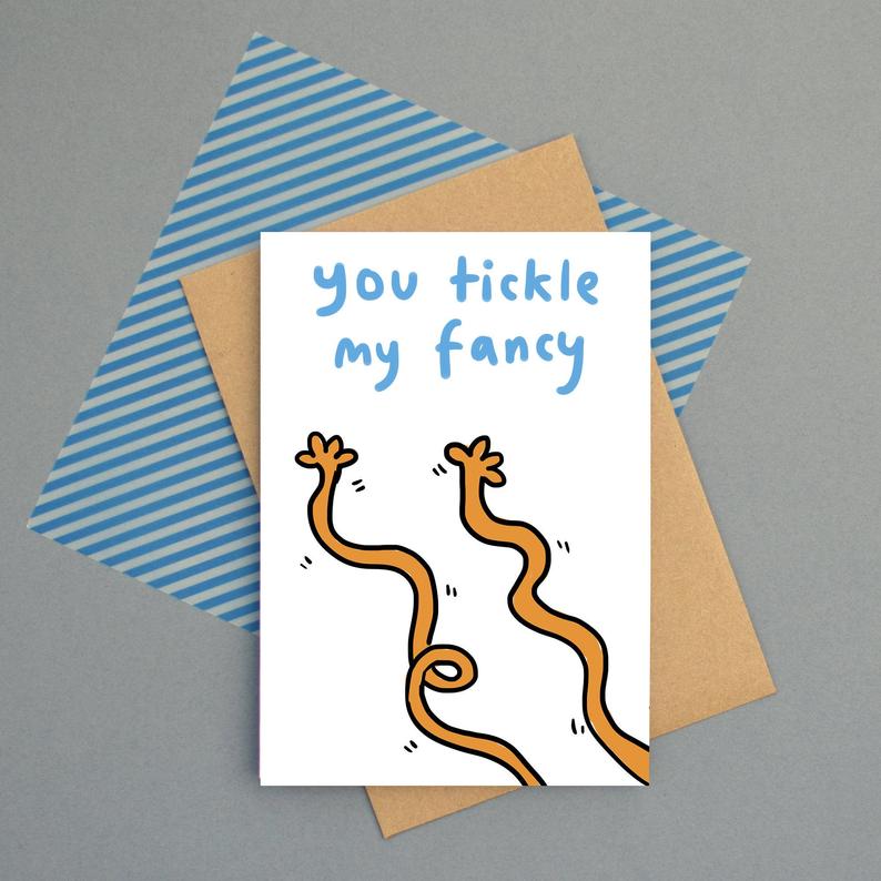 You Tickle My Fancy Card