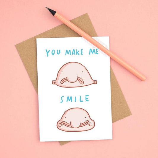 Sarah Ray Blob Smile Card