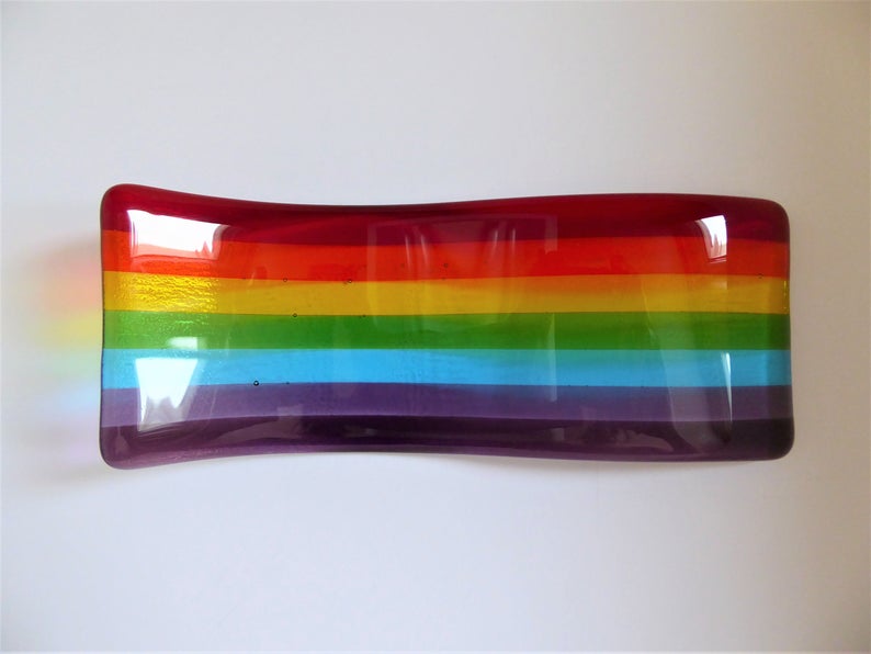 Eva Glass Rainbow Wave