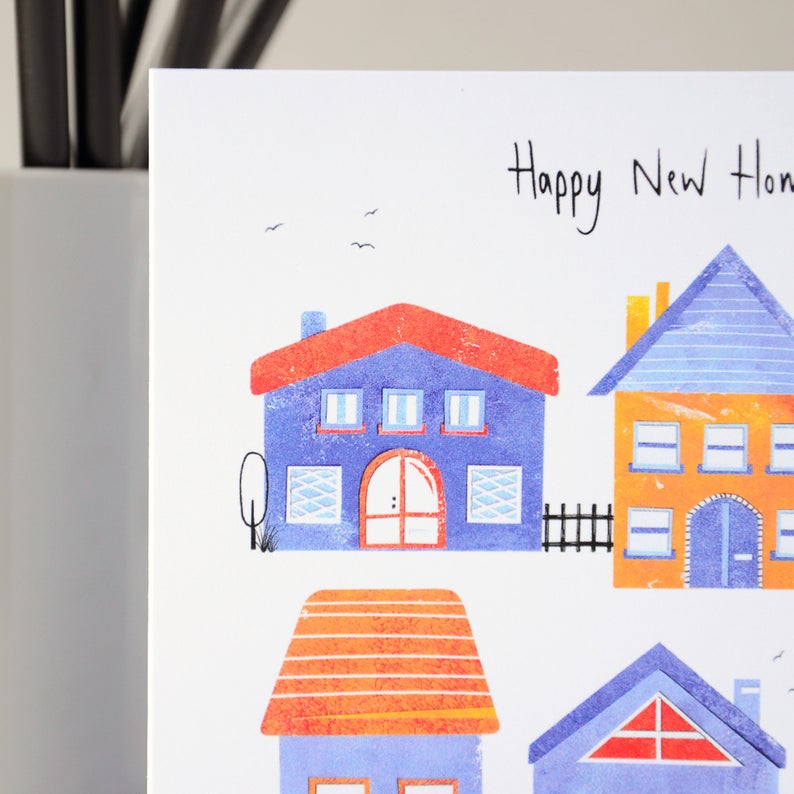 Fiona Clabon New Home Houses Card