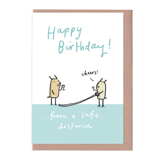 Sarah Ray Happy Birthday From A Safe Distance Card