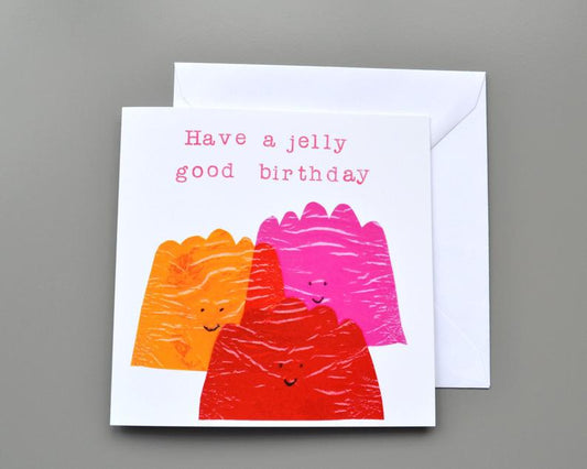 Little Red Apple Jelly birthday Card