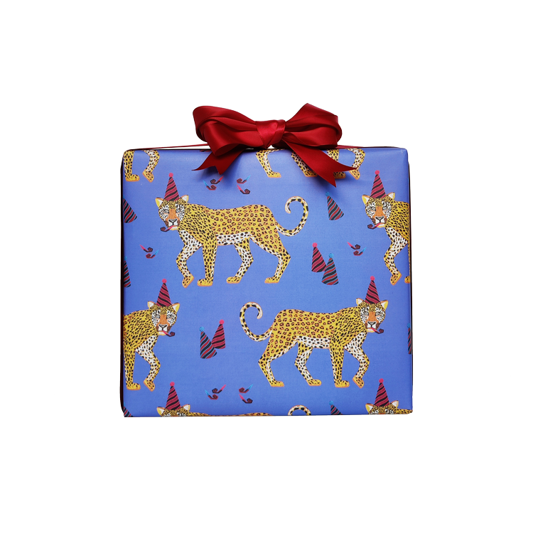 Party Leopard Wrapping Paper