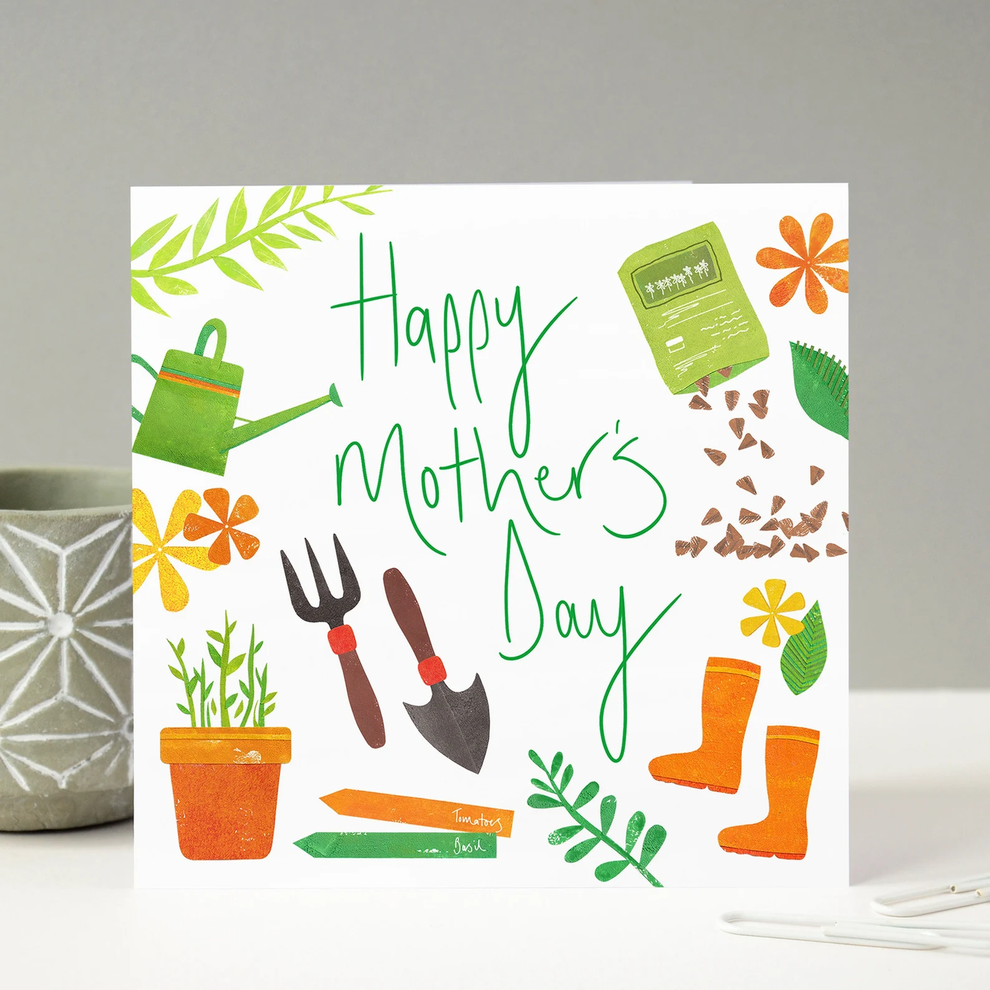 Happy Mother's Day Gardening Card