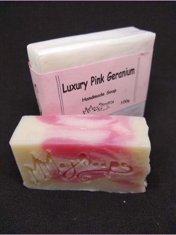 Margaret May Luxury Pink Geranium Soap