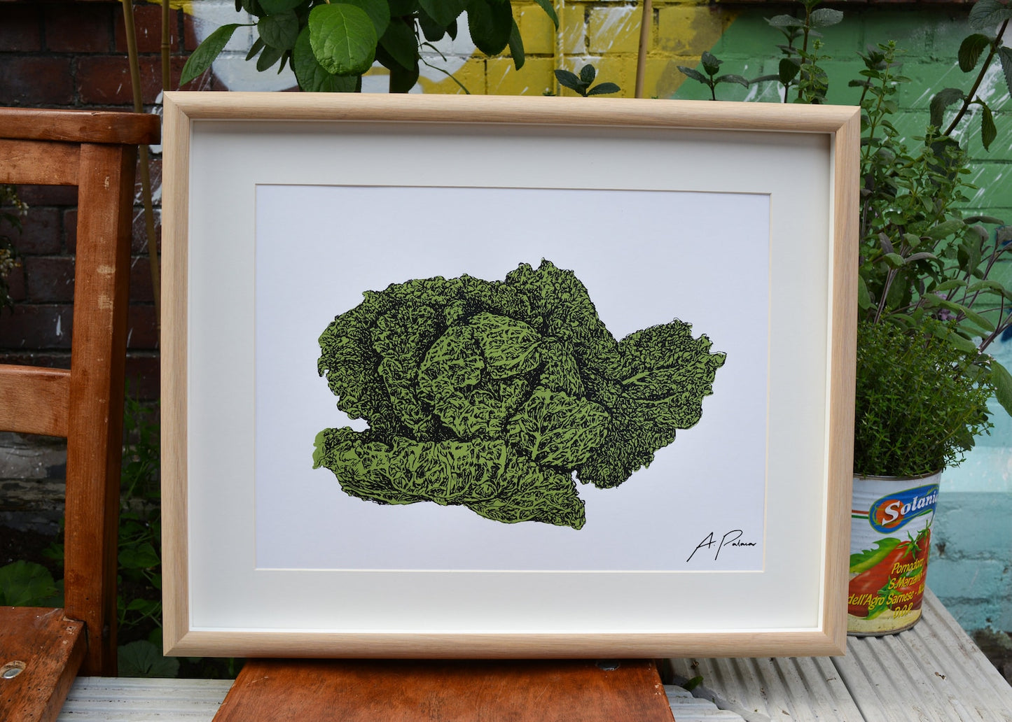 Anna Palamar Designs Cabbage A3 Print
