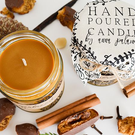 Anna Palamar Handpoured Gingerbread Candle