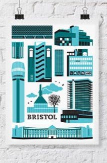 Bristol Brutalism Print