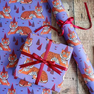 Party Tiger Wrapping Paper