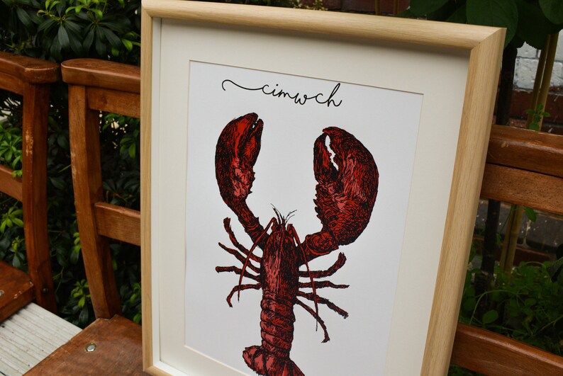 Anna Palamar Designs Lobster A3 Print
