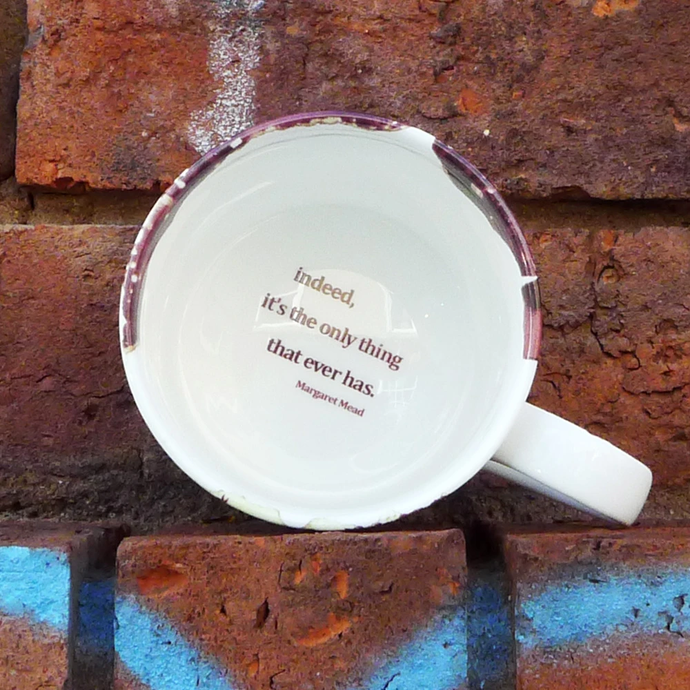 Stokes Croft China Margaret Mead Mug. Made in Bristol
