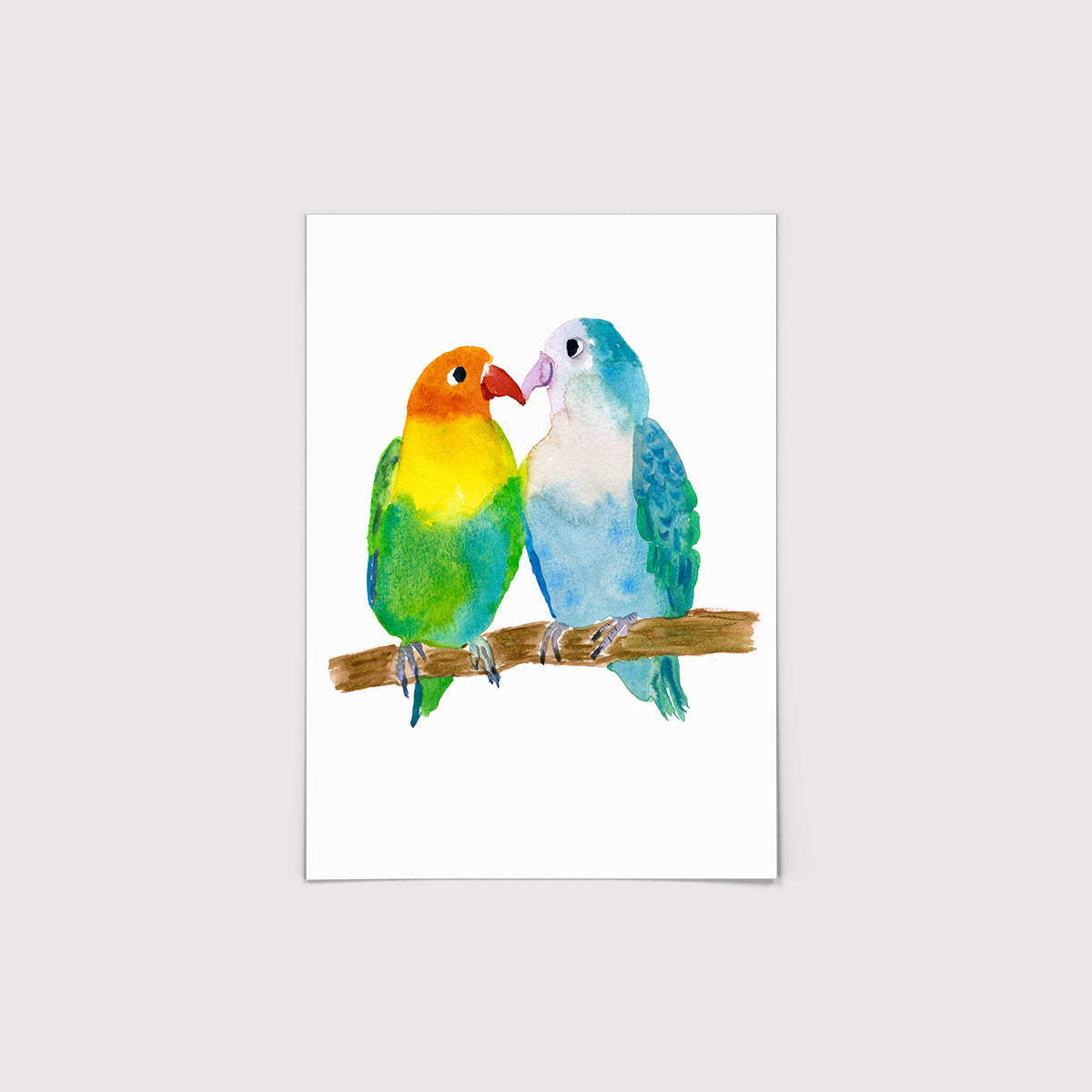 Rosie Webb Love Birds Print