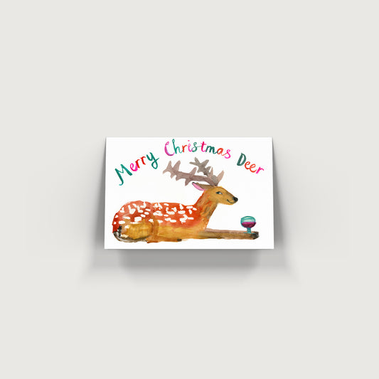 Rosie Webb Merry Christmas Deer Card