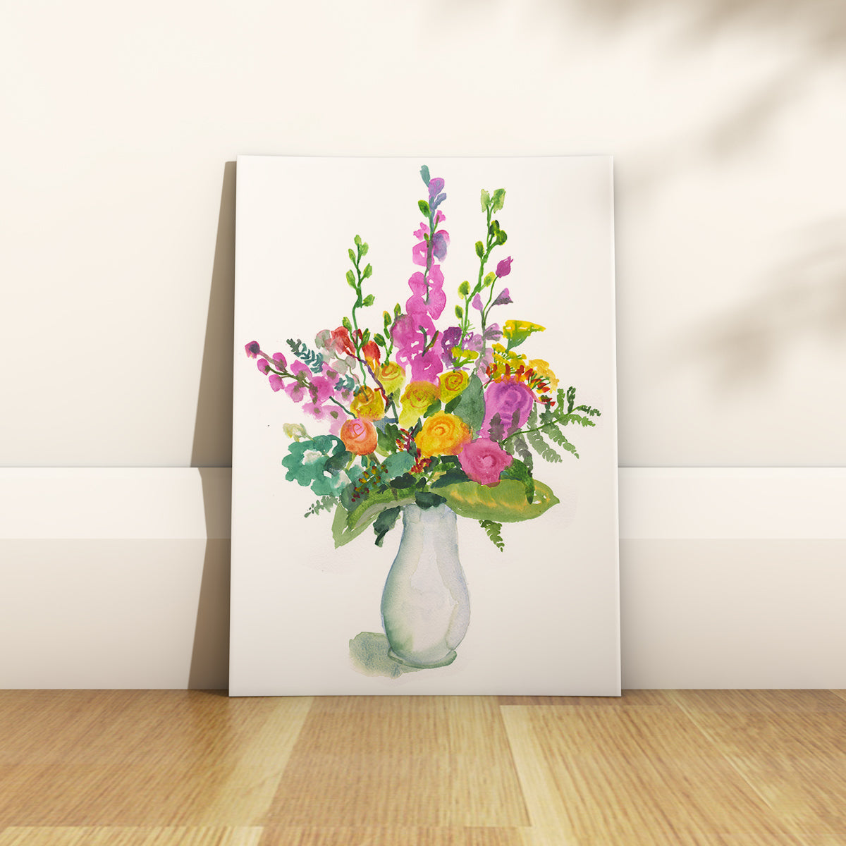 Rosie Webb Flowers in Vase Print